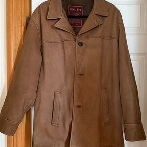 Men's Brown Leather Jacket